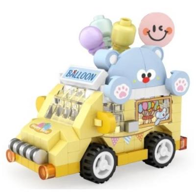 Loz 8639 Balon Arabası 160 Parça Micro Block Puzzle