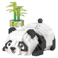 Loz 8804 Dinlenen Panda 340 Parça Block Puzzle