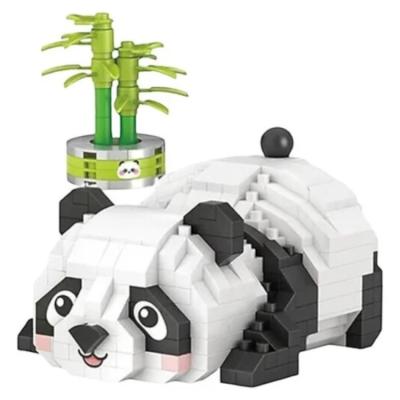 Loz 8804 Dinlenen Panda 340 Parça Block Puzzle