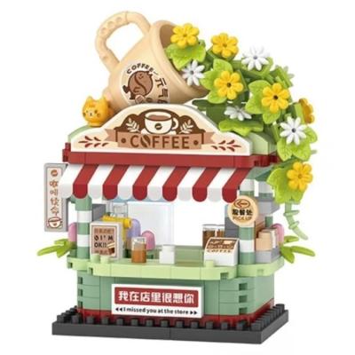 Loz 8852 Kahve Dükkanı 290 Parça Block Puzzle