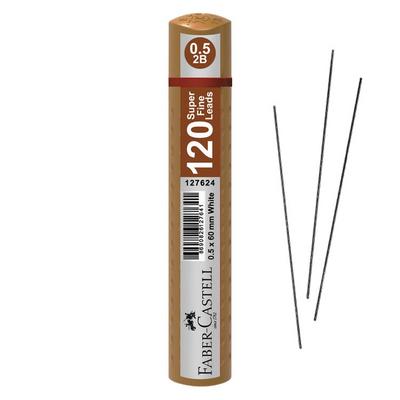 Faber-Castell 120'Li Kalem Ucu Super Fine Min 60Mm 2B 0,5 Gold Tüp