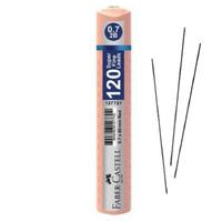 Faber-Castell 120'Li Kalem Ucu Super Fine Min 60Mm 2B 0,7 Pastel Turuncu Tüp