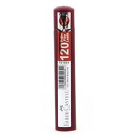 Faber-Castell 120'Li Kalem Ucu Super Fine Min 60Mm 2B 0,5 Bordo Tüp