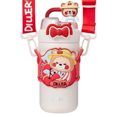 Vagon Life Diller D9363 Desenli Çelik Termos Matara 490Ml