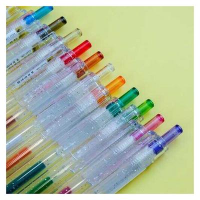 Kapcat T2625 Simli Jel Tükenmez Kalem Seti 12'Li