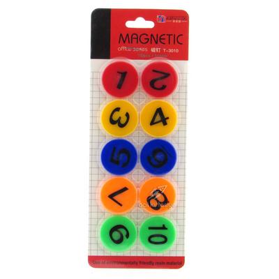 Amjiya 2022 Magnet Mıknatıs 3Cm Rakamlar 10'Lu