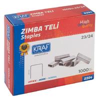 Kraf Arşiv Tipi Kollu Makine İçin Zımba Teli 23/24 Beyaz