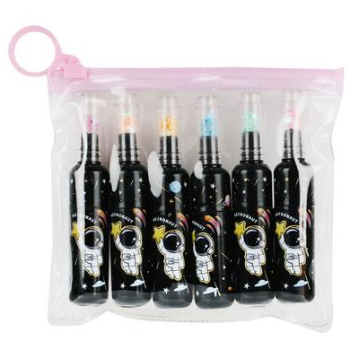 Astronaut Fosforlu İşaretleme Kalemi 6'Lı Set