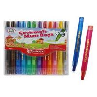 Mikro Mb-13 Çevirmeli Mum Boya 12 Renk