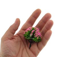 Plastik Figür Ağaç Çiçekli 5Cm 2 Adet