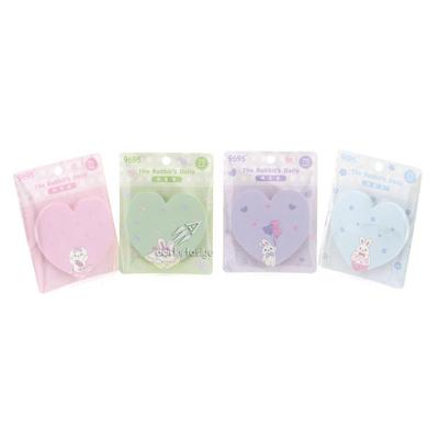 Munis 9695 Yapışkanlı Not Kağıdı Kalp Tavşan