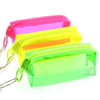 Unicus 911 Big Zip Neon Şeffaf Kalem Çantası