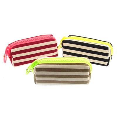 Unicus 928 Big Zip Pijamalı Kanvas Mix Kalem Çantası