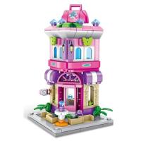 Panlos 657037 Çiçek Dükkanı 280 Parça Block Puzzle