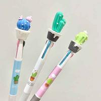 Kaktüs Tükenmez Kalem 3 Renk 1 Kalemde