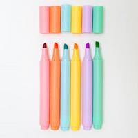 Maxx Pure 919 Fosforlu Kalem Seti Pastel Renkler 6'Lı Set