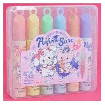 Maxx 982 Kokulu İşaretleme Kalemi 6'Lı Set