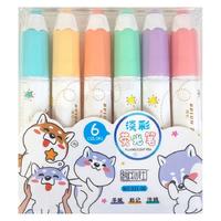 Maxx 921-06 Mini Fosforlu Kalem Seti 6'Lı Set