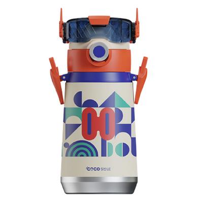 Cocosmile Cs-0001 Robot Straw Çelik Termos Matara 500Ml White