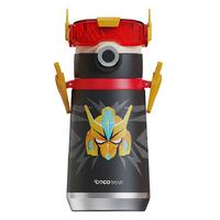 Cocosmile Cs-0001 Robot Straw Çelik Termos Matara 500Ml Black