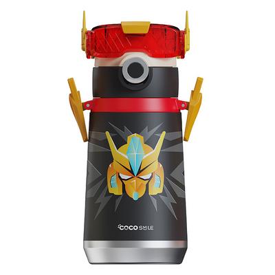 Cocosmile Cs-0001 Robot Straw Çelik Termos Matara 500Ml Black