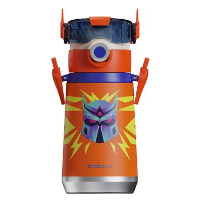 Cocosmile Cs-0001 Robot Straw Çelik Termos Matara 500Ml Orange