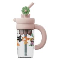 Vagon Life Coco Smile 8832 Tritan Matara 1000Ml Pembe-Yeşil