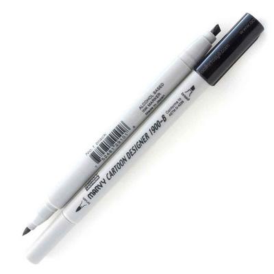 Marvy 1900-B Cartoon Designer Marker 1 Black