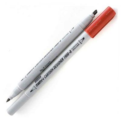 Marvy 1900-B Cartoon Designer Marker 6 Brown