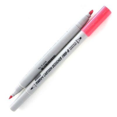 Marvy 1900-B Cartoon Designer Marker 9 Pink