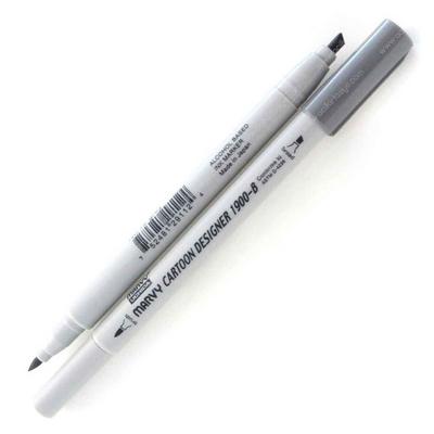 Marvy 1900-B Cartoon Designer Marker 12 Grey