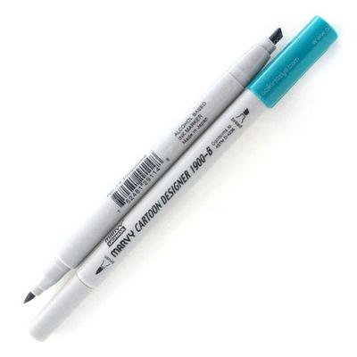 Marvy 1900-B Cartoon Designer Marker 14 Turquoise