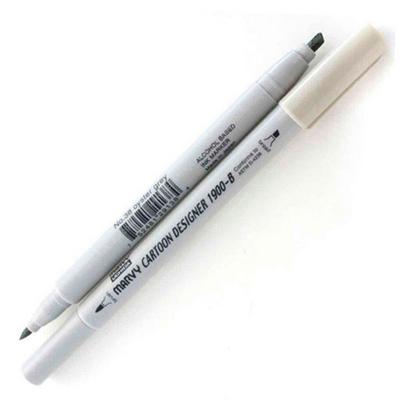 Marvy 1900-B Cartoon Designer Marker 38 Oyster Grey