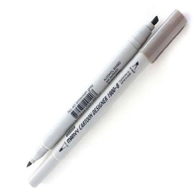 Marvy 1900-B Cartoon Designer Marker 40 Brownish Grey