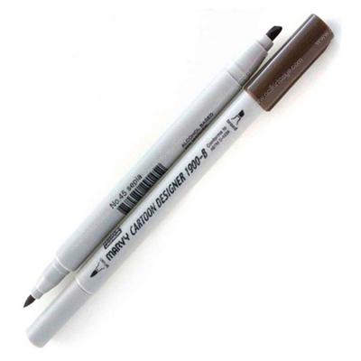Marvy 1900-B Cartoon Designer Marker 45 Sepia