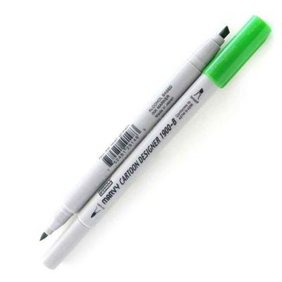 Marvy 1900-B Cartoon Designer Marker 48 Leaf Green