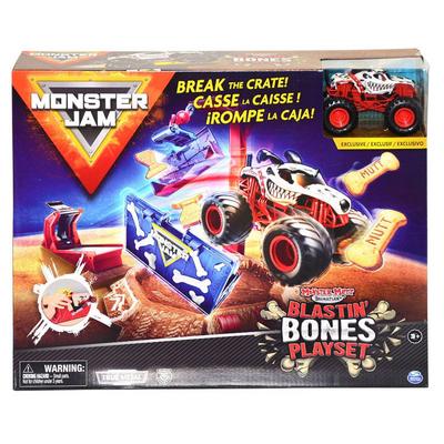 Monster Jam Metal Canavar Kamyon Blastin Bones Oyun Seti