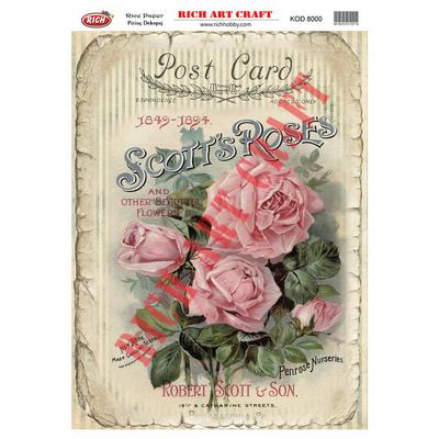 Rich Pirinç Dekopaj Kağıdı A3 30X42cm 8000