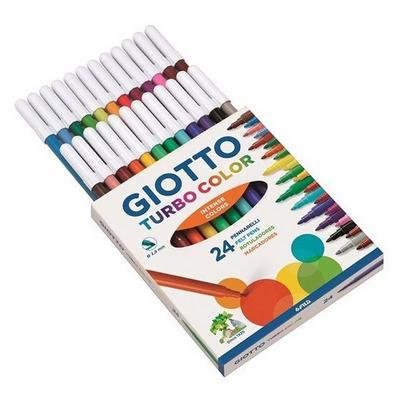 Giotto Turbo Color Keçeli Kalem 24 Renk