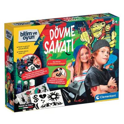 Clementoni Bilim & Oyun Fun Dövme Sanatı