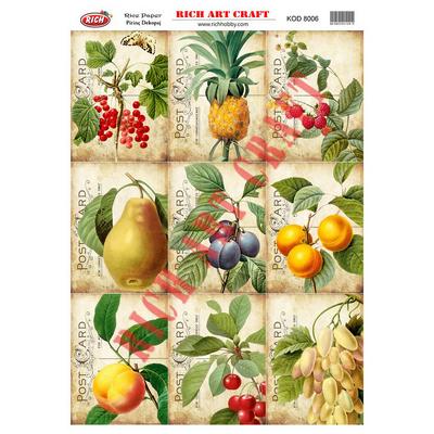 Rich Pirinç Dekopaj Kağıdı A3 30X42cm 8006