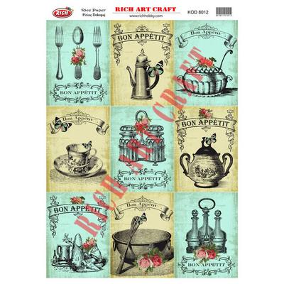 Rich Pirinç Dekopaj Kağıdı A3 30X42cm 8012