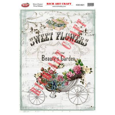 Rich Pirinç Dekopaj Kağıdı A3 30X42cm 8021