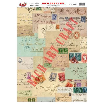 Rich Pirinç Dekopaj Kağıdı A3 30X42cm 8040