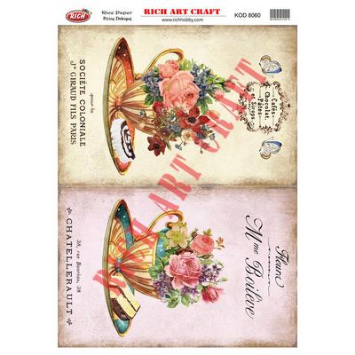 Rich Pirinç Dekopaj Kağıdı A3 30X42cm 8060