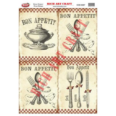 Rich Pirinç Dekopaj Kağıdı A3 30X42cm 8067