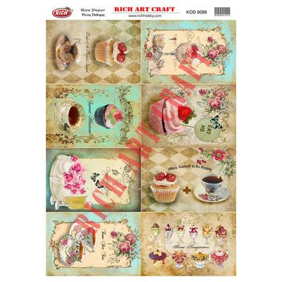 Rich Pirinç Dekopaj Kağıdı A3 30X42cm 8088