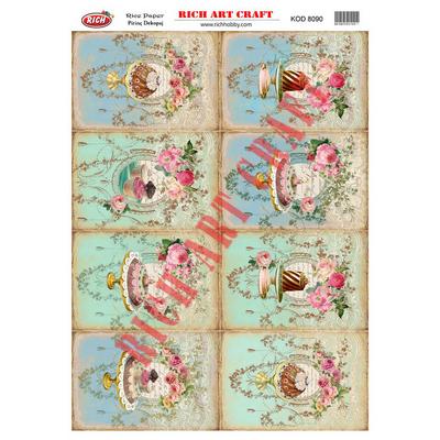 Rich Pirinç Dekopaj Kağıdı A3 30X42cm 8090