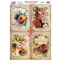 Rich Pirinç Dekopaj Kağıdı A3 30X42cm 8091