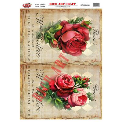 Rich Pirinç Dekopaj Kağıdı A3 30X42cm 8098